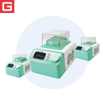 Fabricante profesional, Control de temperatura de laboratorio, pantalla LCD portátil, incubadora de baño seco con calefacción Digital de sobremesa